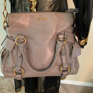 Authentic Small Vitello PreLoved Crossbody Bag